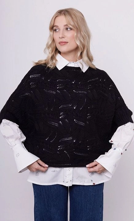  GRIOL. Жилет жен. 380095.01303.8200N Чёрный 