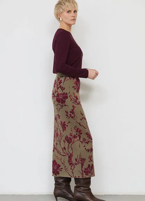 Юбка жен. 350123.33303.3747F Хаки (8)