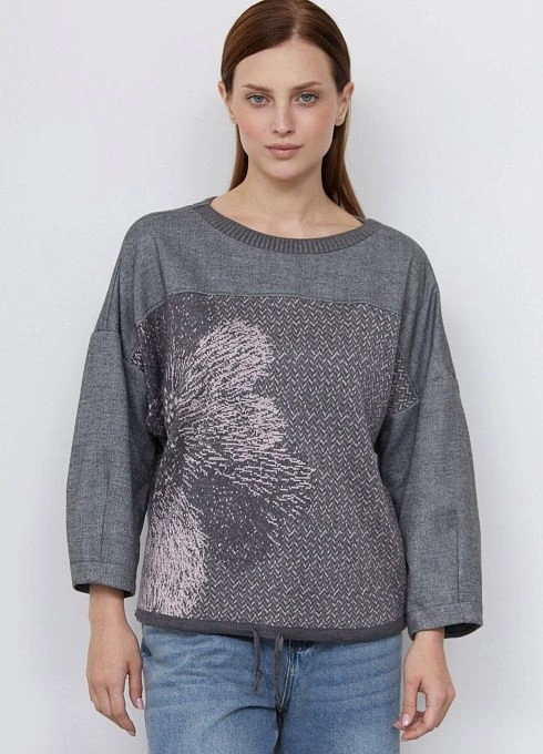  GRIOL. Джемпер жен. 311143.6_303.7480YF Серый GRIOL