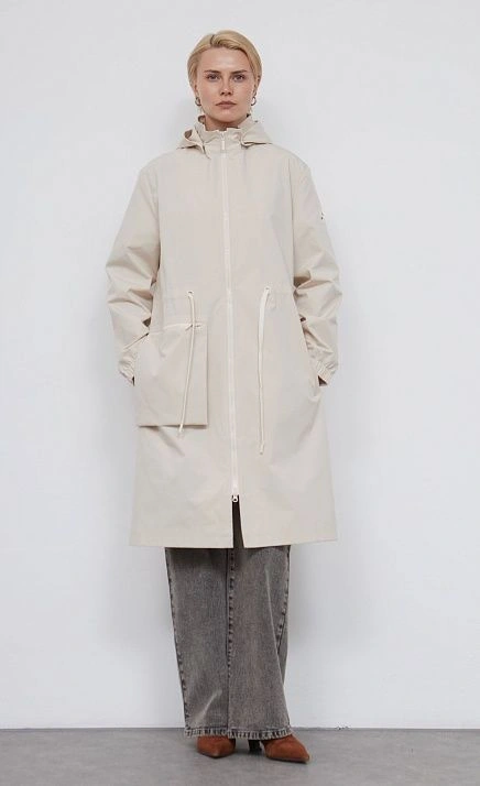 GRIOL. Плащ жен. 504067.11209.0700N Молочный GRIOL GRIOL. Плащ жен. 504067.11209.0700N Молочный