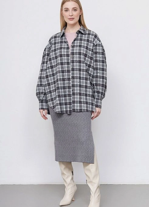 Блузка жен. 310990.03312.2984P Серый  (2)