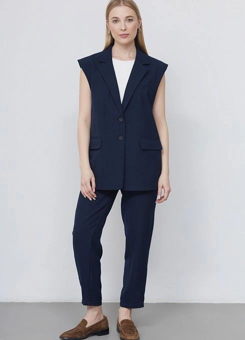 Жилет жен. 380024Б.6_312.9500N Тёмно-синий  (2)