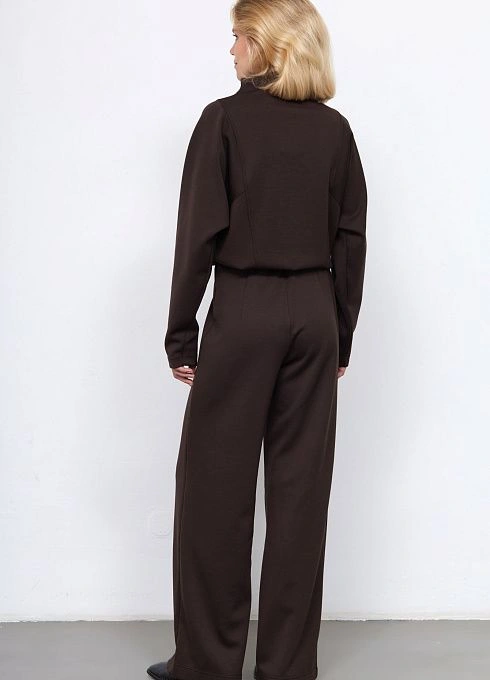 Брюки жен. 320333Б.6_313.1000N Темно-коричневый  (1)