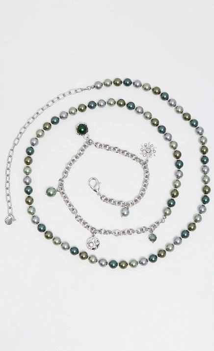 GRIOL. Колье-трансформер Полюшко 1 Зеленый GRIOL GRIOL. Колье-трансформер Полюшко 1 Зеленый