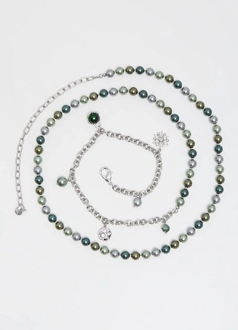  GRIOL. Колье-трансформер Полюшко 1 Зеленый GRIOL