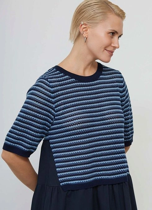 Платье жен. 360275.33303.9401S Сине-голубой (1)