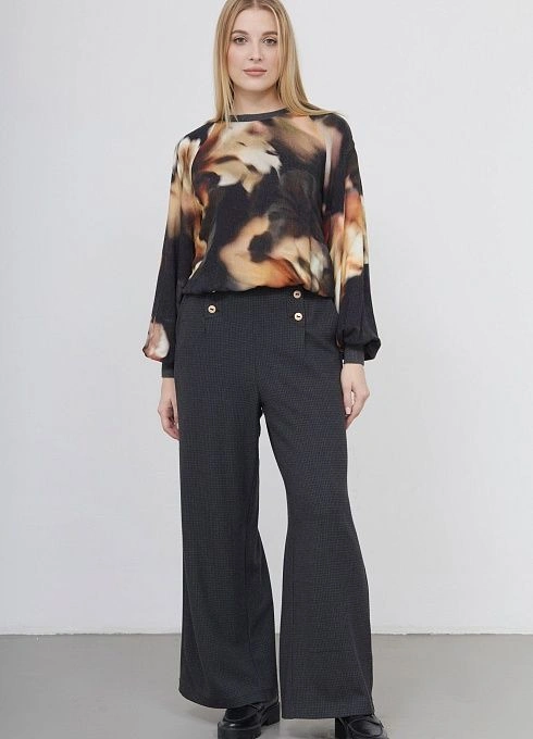 Джемпер жен. 310903Т.03313.0301О бежевыйсерый  (2)