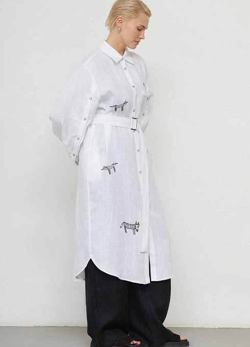  GRIOL. Платье жен. 368539.11312.0282EA Белый GRIOL