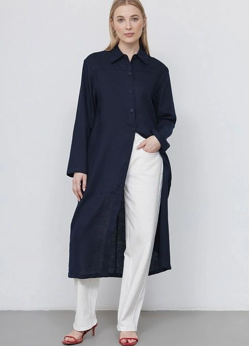 Платье жен. 368171.11312.9600N Т.синий  (4)