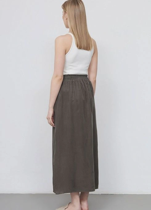 Юбка жен. 358463.11312.3700N Хаки  (4)