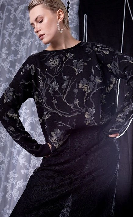 GRIOL. Джемпер жен. 310577.33303.8273F Чёрный GRIOL GRIOL. Джемпер жен. 310577.33303.8273F Чёрный