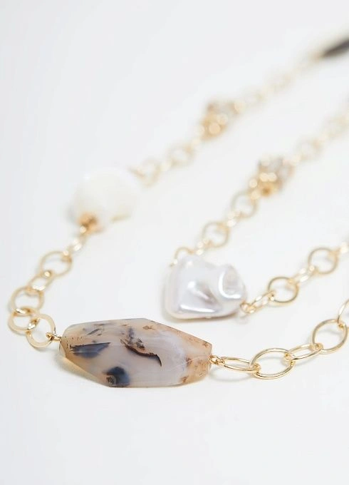 Колье-трансформер Лель1 Коричневый  (1)