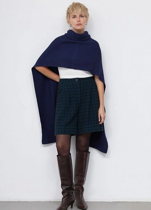 Шарф жен. 550004.33303.8700N Т.синий  (2)