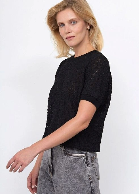 Джемпер жен. 311114.03313.8200F Черный  (3)