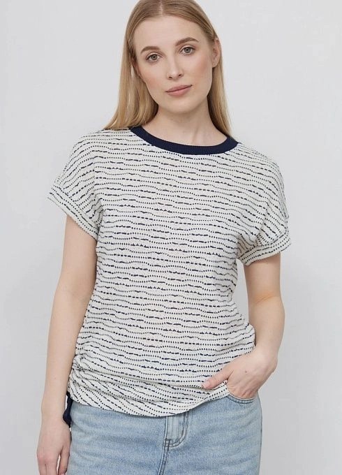  GRIOL. Джемпер жен. 310910КГ.03313.0794Y белый/синий GRIOL