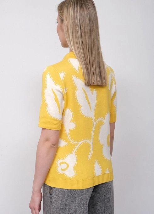 Джемпер жен. 310501.33303.2107F Жёлтый  (5)