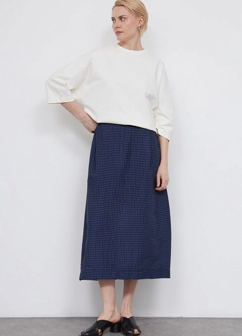  GRIOL. Юбка жен. 350087Б.03312.9682P Темно-синий GRIOL