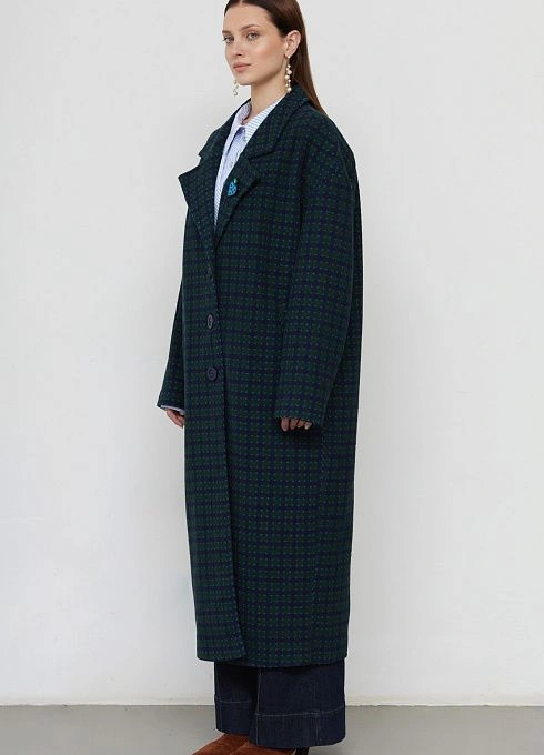 Жакет жен. 370086.03312.8829P зеленыйсиний  (4)