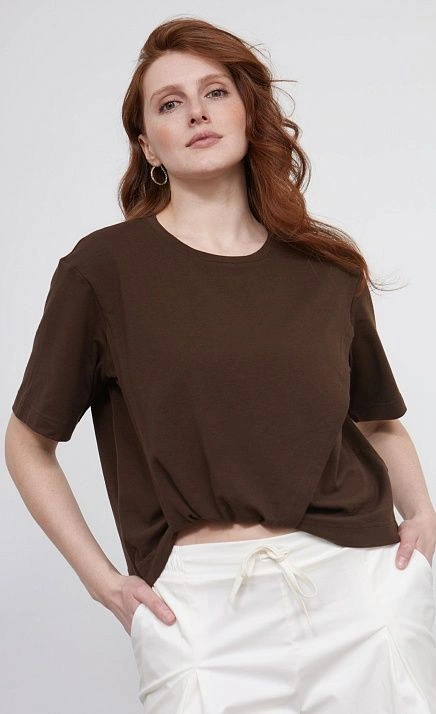  GRIOL. Джемпер жен. 311162.6_313.1100N Коричневый 