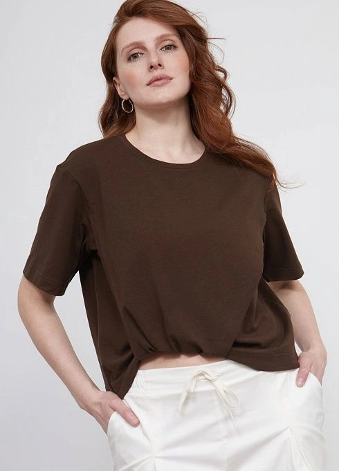  GRIOL. Джемпер жен. 311162.6_313.1100N Коричневый GRIOL