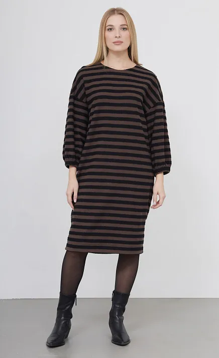 GRIOL. Платье жен. 360318РГ.6_313.8259S Коричневый GRIOL GRIOL. Платье жен. 360318РГ.6_313.8259S Коричневый