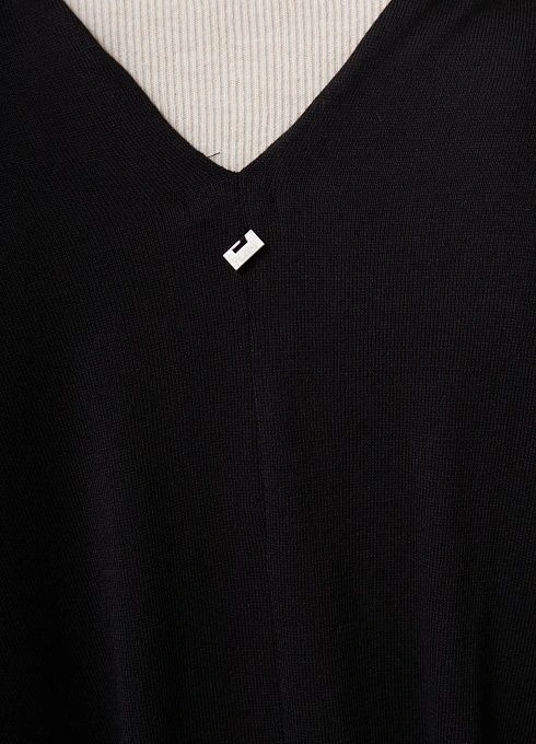 Шарф жен. 550007.33303.8200N Черный (1)