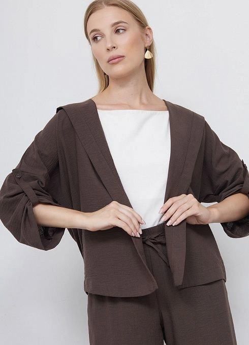 Жакет жен. 370179.09312.5900N Коричневый  (3)