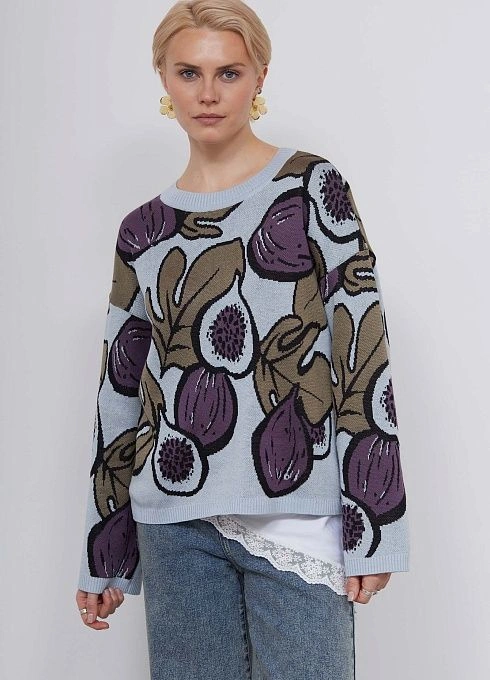  GRIOL. Джемпер жен. 310570.33303.1601V Голубой GRIOL