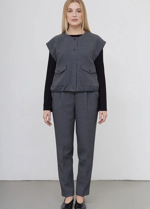 Жилет жен. 388193.11312.8100N Стальной  (2)