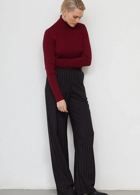 Джемпер жен. 310312.33303.4800N Бордовый (1)
