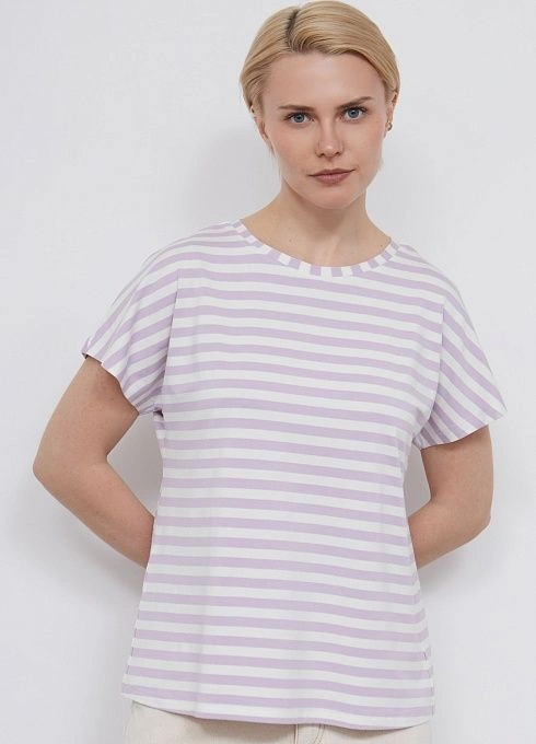  GRIOL. Джемпер жен. 310893УК.6_313.8902S белый/сиреневый GRIOL