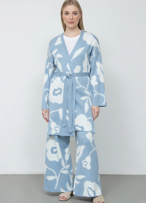  GRIOL. Жакет жен. 370224.33303.0716F Молочно-голубой GRIOL