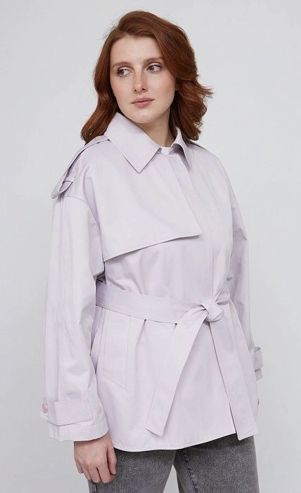  GRIOL. Плащ жен. 504490.11209.6700N Сиренево-серый 