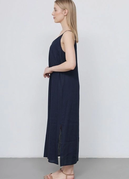 Платье жен. 368289.11312.9600N Темно-синий  (3)