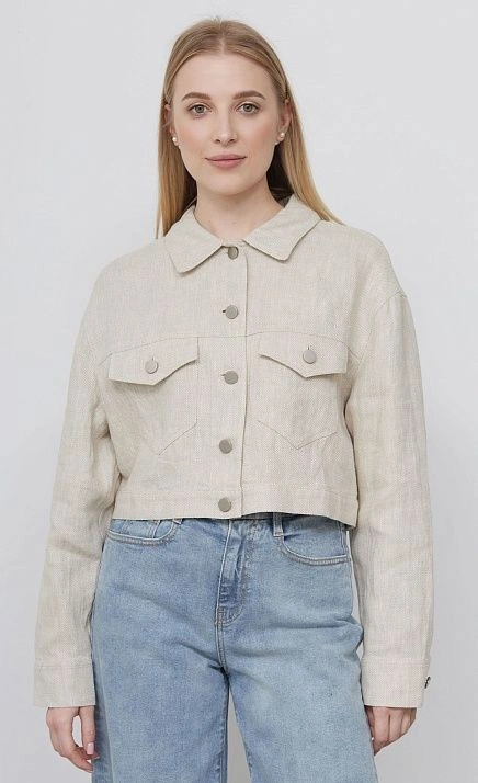 GRIOL. Жакет жен. 378299.11312.0802M Натуральный GRIOL GRIOL. Жакет жен. 378299.11312.0802M Натуральный