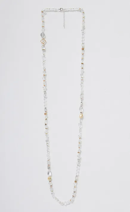  GRIOL. Колье Игристое 1 Прозрачный 