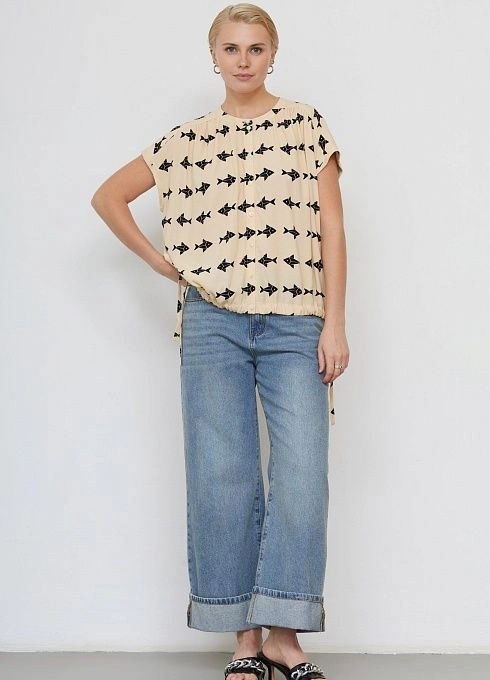 Блузка жен. 311155.03312.2282A Ваниль (2)