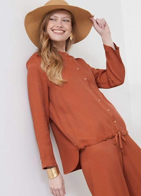 Блузка жен. 311096.03312.5900N Оранжевый  (8)