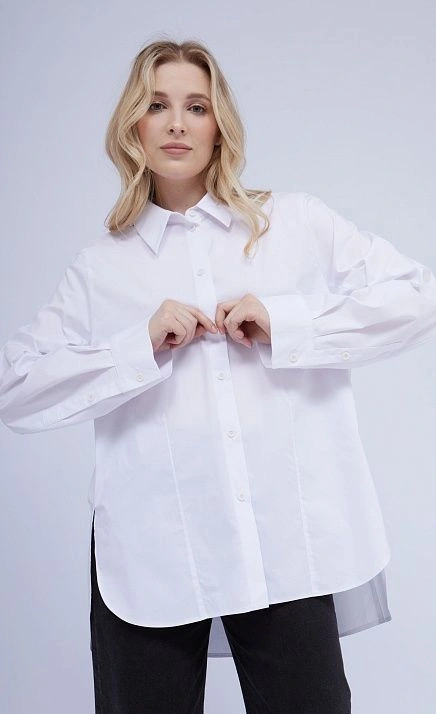 Рубашка oversize с разрезами GRIOL