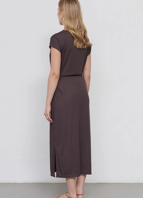 Платье жен. 368129.23513.5900N Коричневый  (4)
