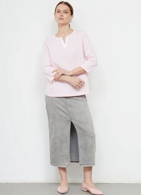 Джемпер жен. 310935C.6_313.0239S Бело-розовый (2)