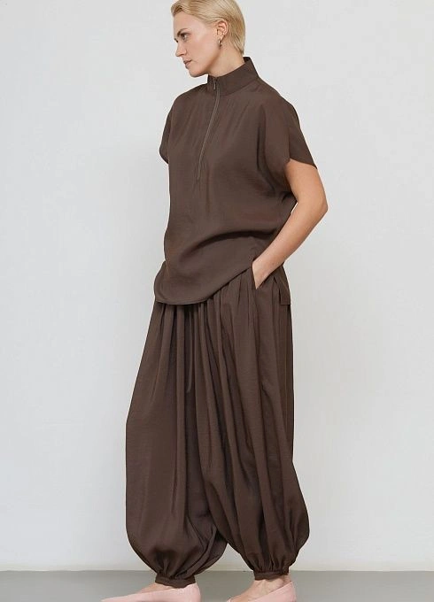 Брюки жен. 328585.11312.1100N Шоколадный (3)