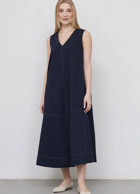  GRIOL. Сарафан жен. 360237.09312.9600N Тёмно-синий GRIOL