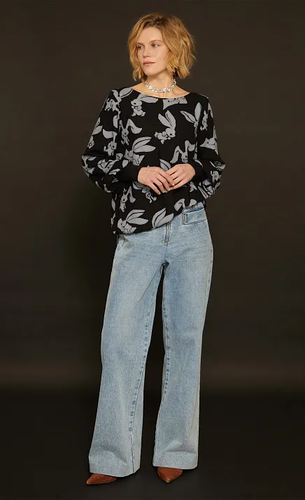  GRIOL. Брюки жен. 320208.26304.1600N Голубой 