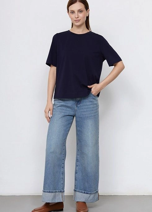 Джемпер жен. 310920НР.6_313.9600N Тёмно-синий  (2)