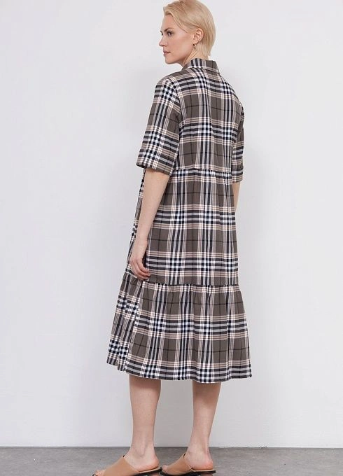 Платье жен. 368721.11312.3401P Хаки (5)