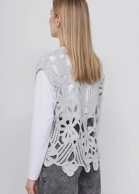 Жилет жен. 384502.42303.7700F Серый  (1)