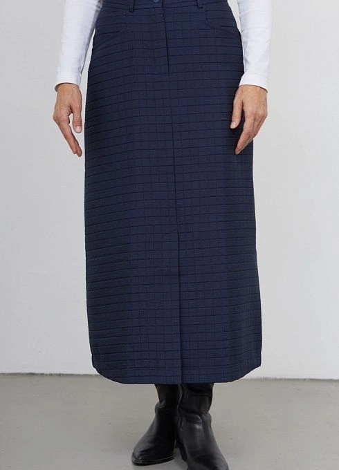 Юбка жен. 350061.03312.9600N Т.синий  (3)