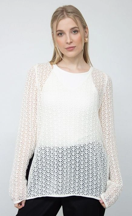 GRIOL. Джемпер жен. 310519.33303.0200K Молочный GRIOL GRIOL. Джемпер жен. 310519.33303.0200K Молочный