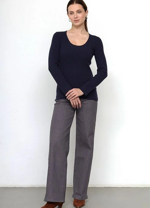 Джемпер жен. 314120.42303.9600N Тёмно-синий (3)